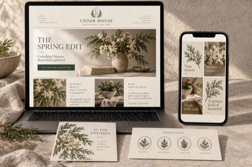 Social Media Pack approved styled mockup